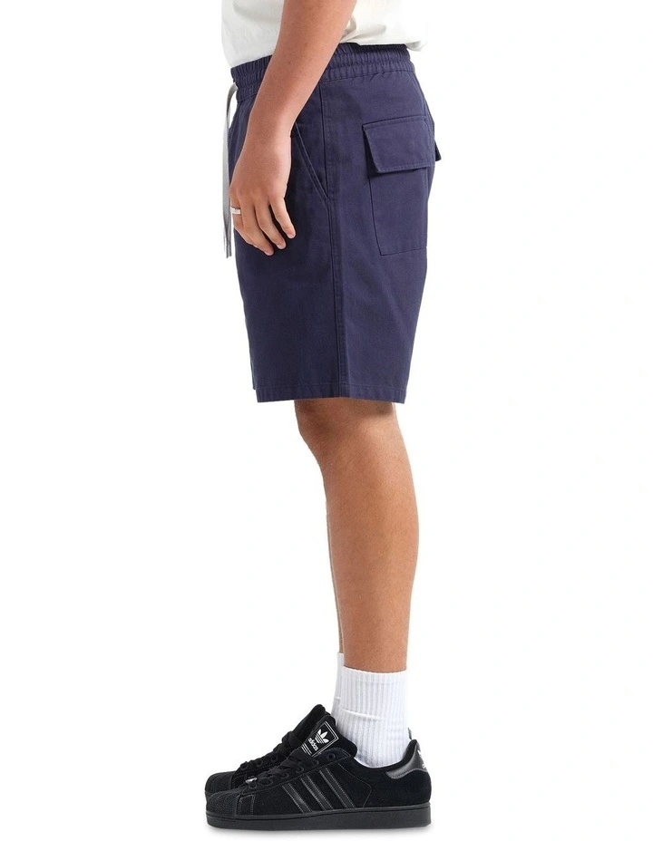Villa Shorts in Navy image 4