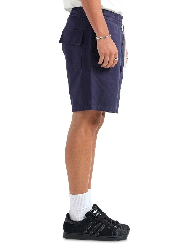 Villa Shorts in Navy image 5