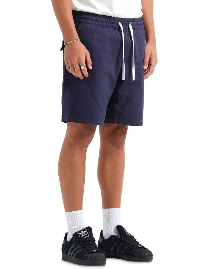 Villa Shorts in Navy image 6