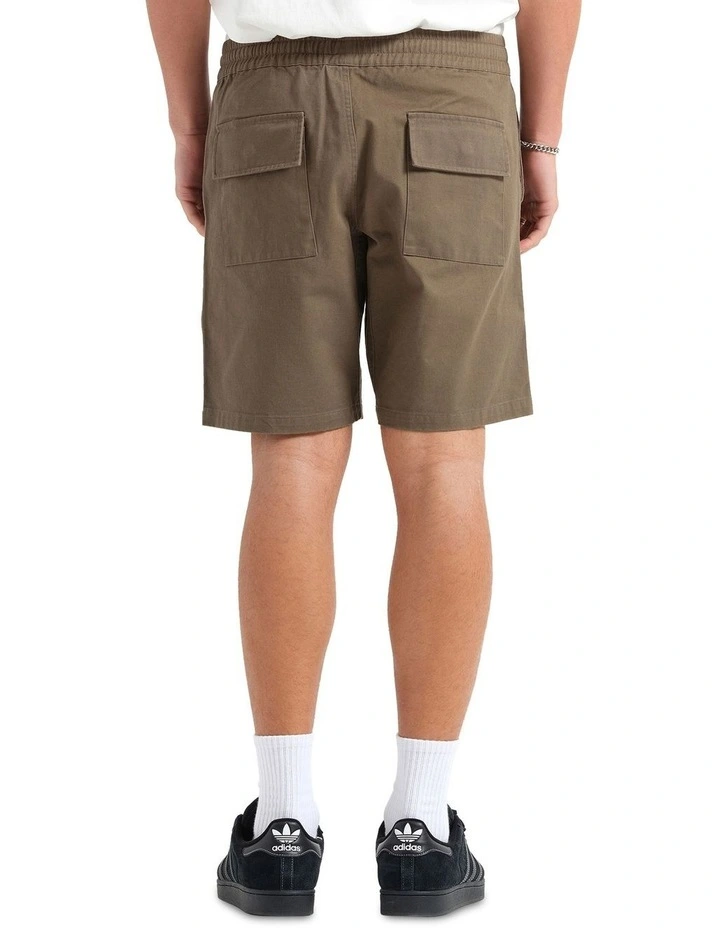Villa Shorts in Khaki image 2