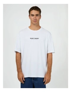 Stayin' Ahead Tee in White