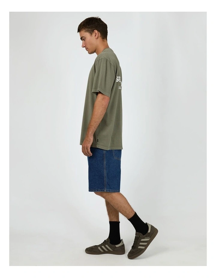 Stayin' Ahead Tee in Green image 6