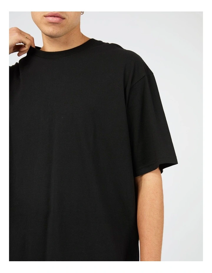 Essential Tee in Black image 4