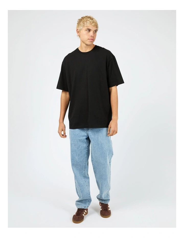 Essential Tee in Black image 5