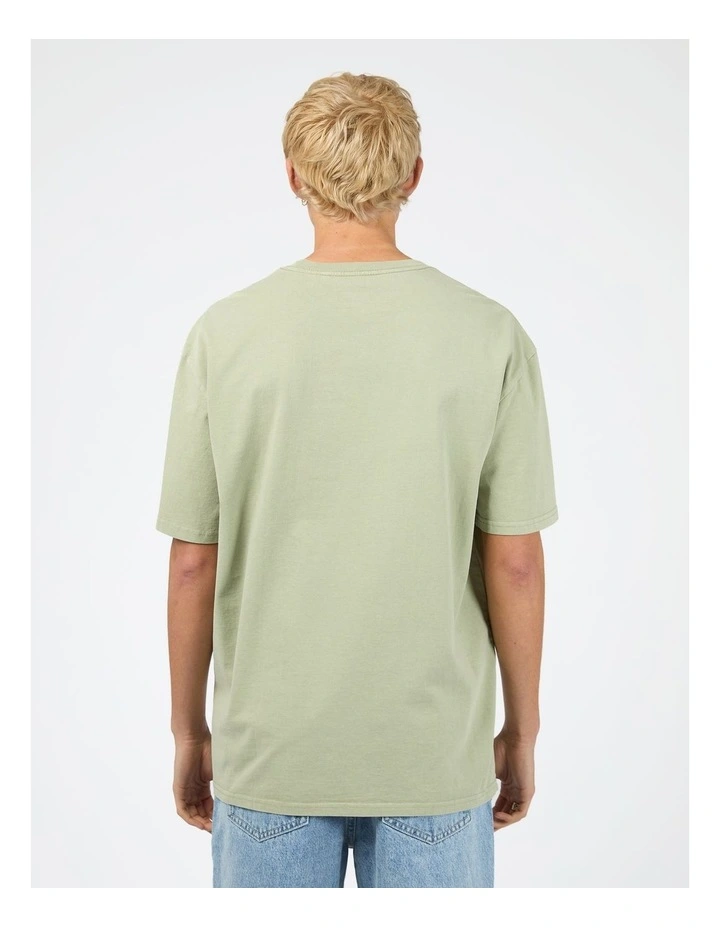 Essential Tee in Green image 2