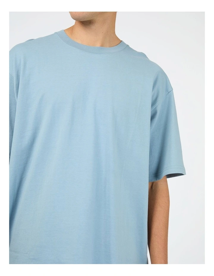 Essential Tee in Blue image 4