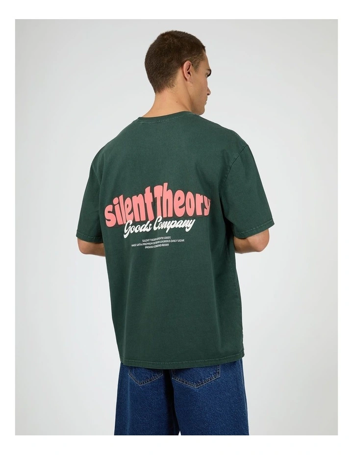 The Goods Tee T-shirt in Green image 2