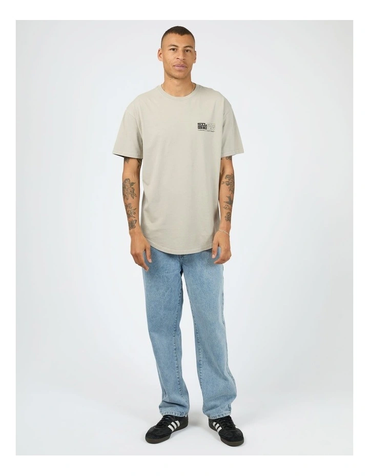 Privacy Short Sleeve Tee in Grey image 5