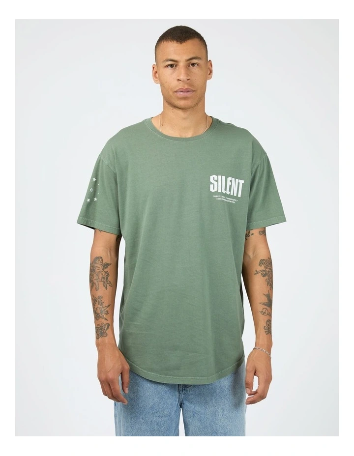 Jaxon Short Sleeve Tee in Green image 1