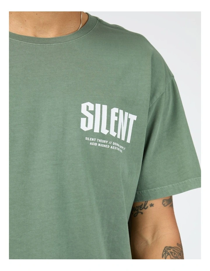 Jaxon Short Sleeve Tee in Green image 4