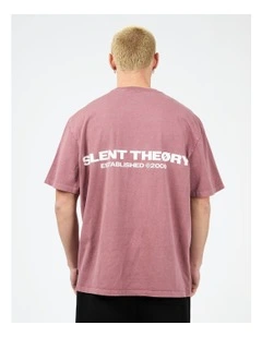Essential Theory Tee in Purple