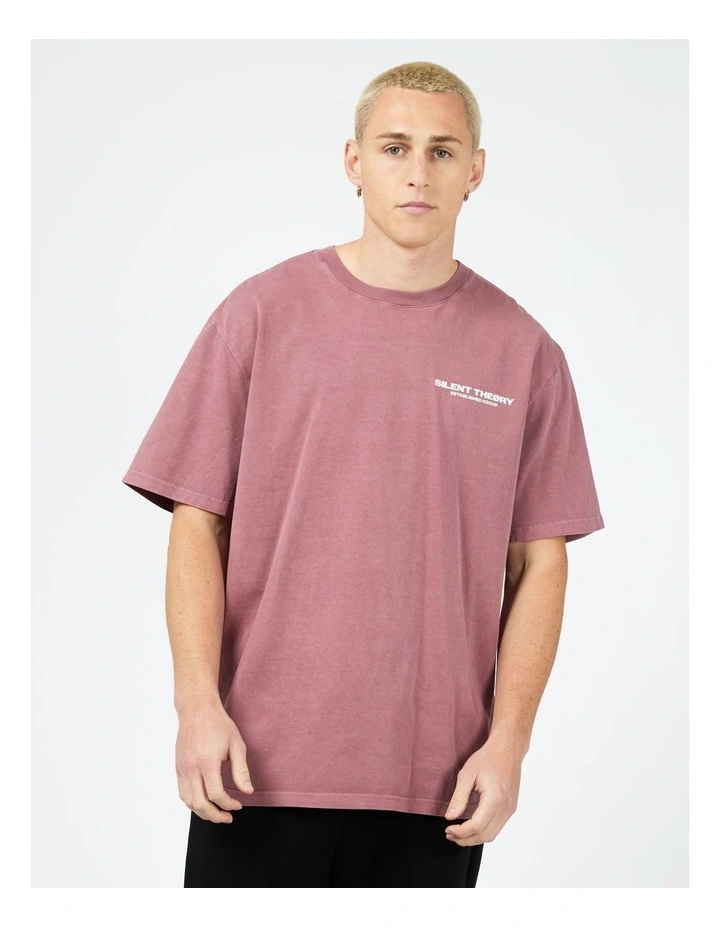 Essential Theory Tee in Purple image 2