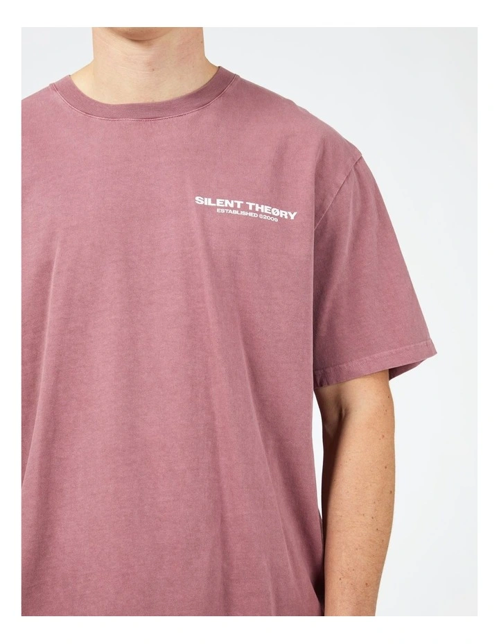 Essential Theory Tee in Purple image 4