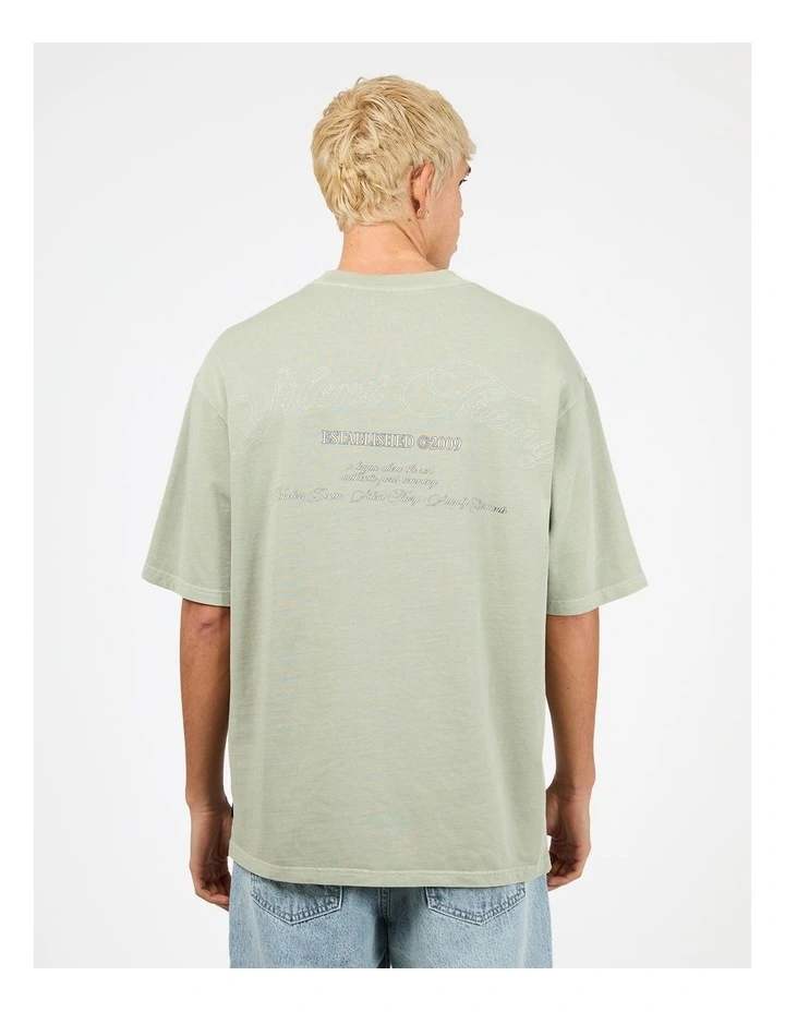 Stride Tee in Green image 2