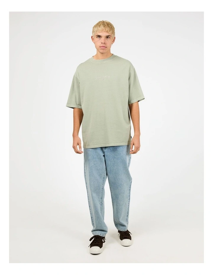 Stride Tee in Green image 3