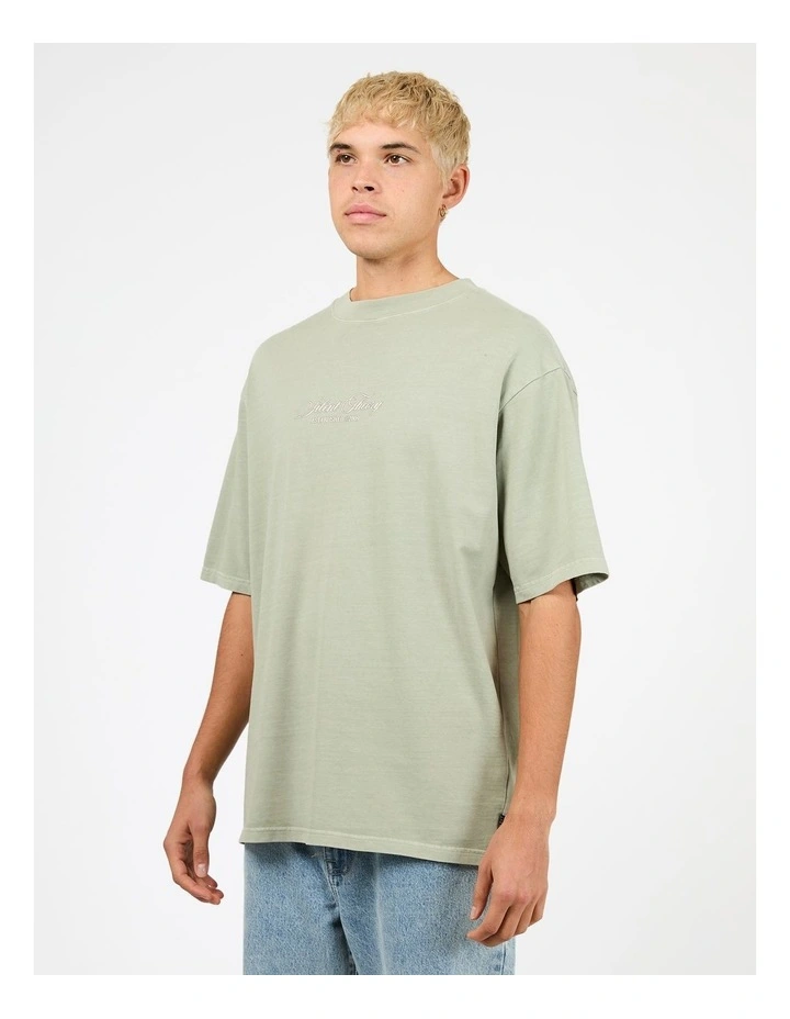 Stride Tee in Green image 4
