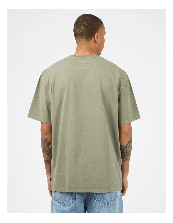 Essential Fit Tee in Khaki image 2