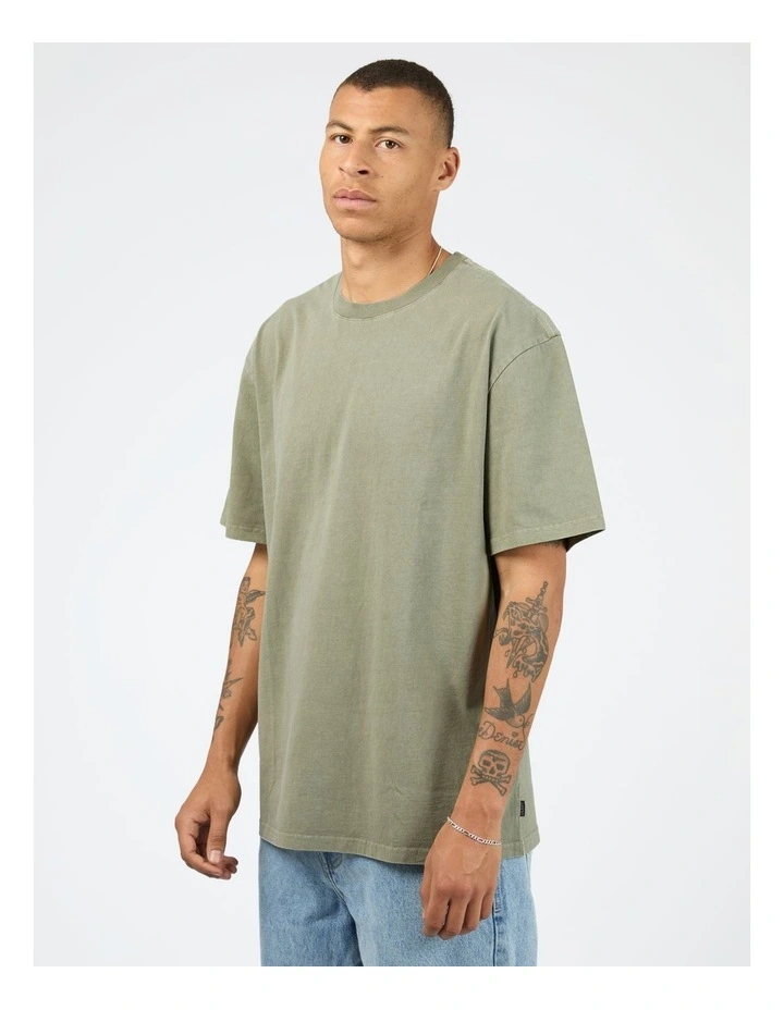 Essential Fit Tee in Khaki image 4