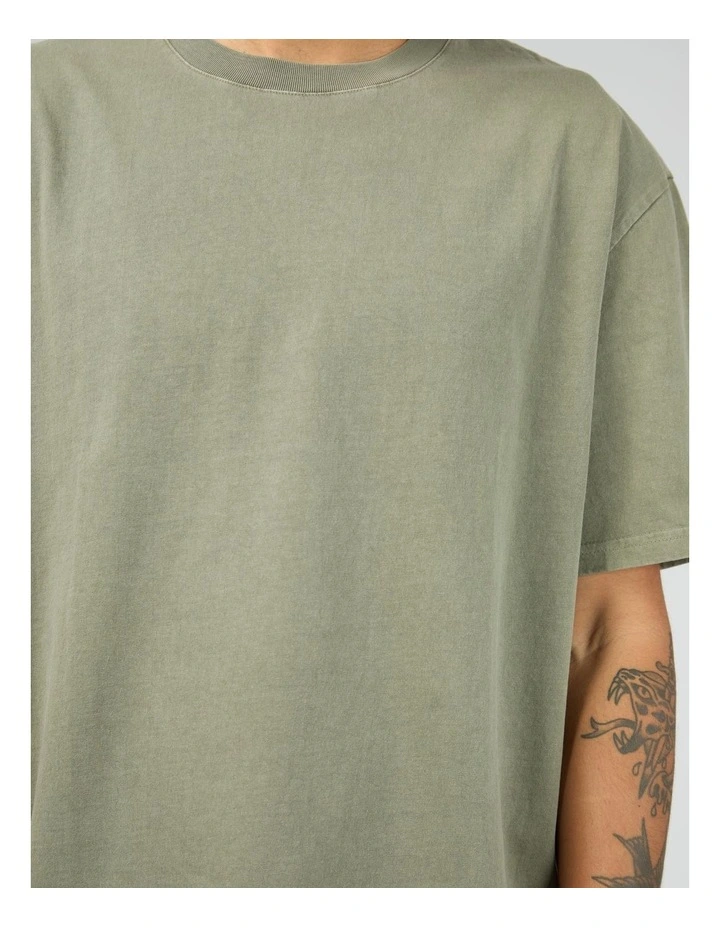 Essential Fit Tee in Khaki image 5