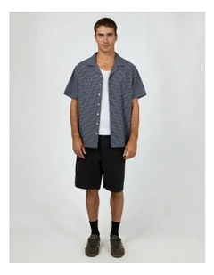 Flinders Short Sleeve Shirt in Blue