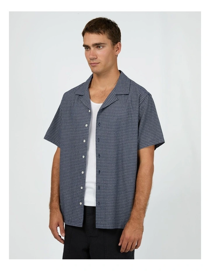 Flinders Short Sleeve Shirt in Blue image 3