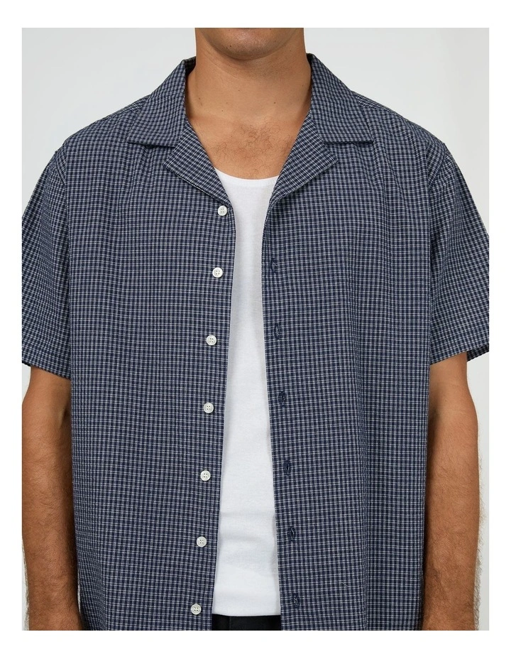 Flinders Short Sleeve Shirt in Blue image 4