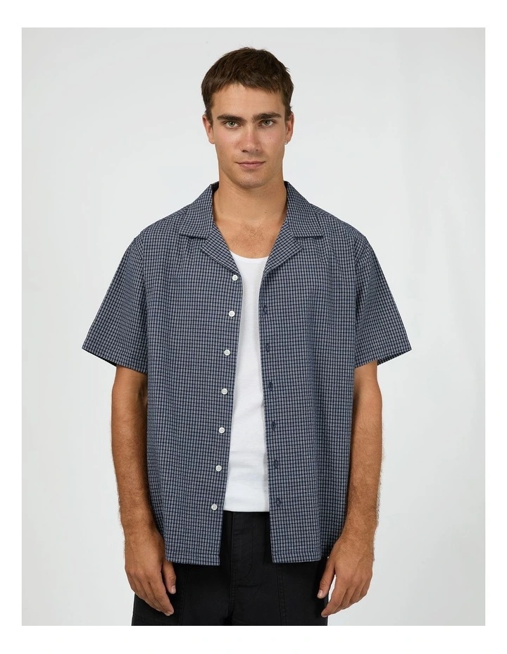 Flinders Short Sleeve Shirt in Blue image 5