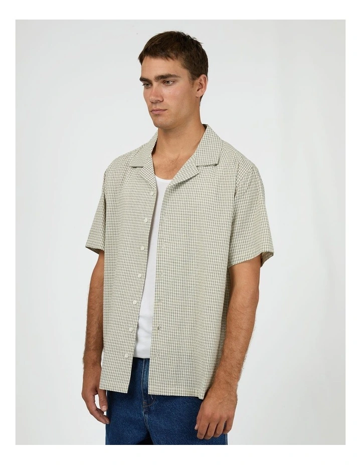 Flinders Short Sleeve Shirt in Green image 3
