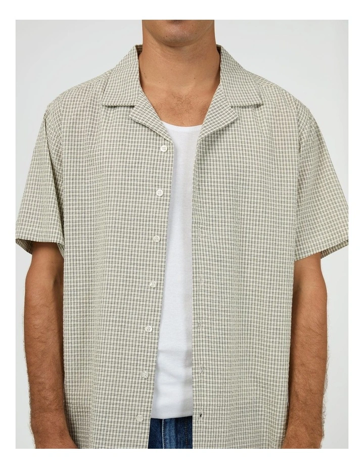 Flinders Short Sleeve Shirt in Green image 4
