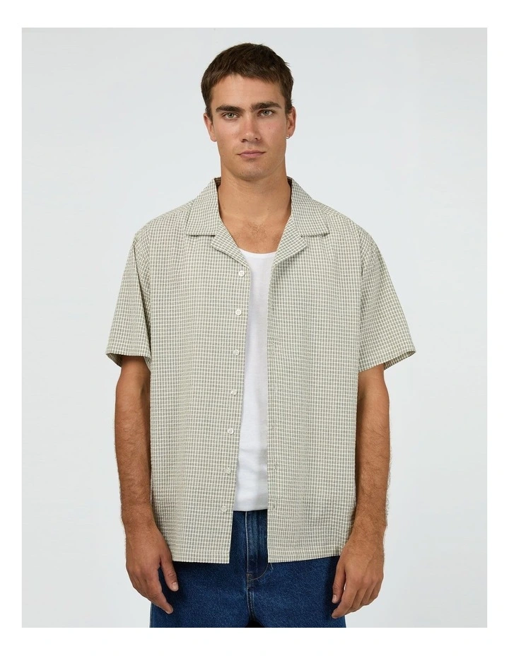 Flinders Short Sleeve Shirt in Green image 5