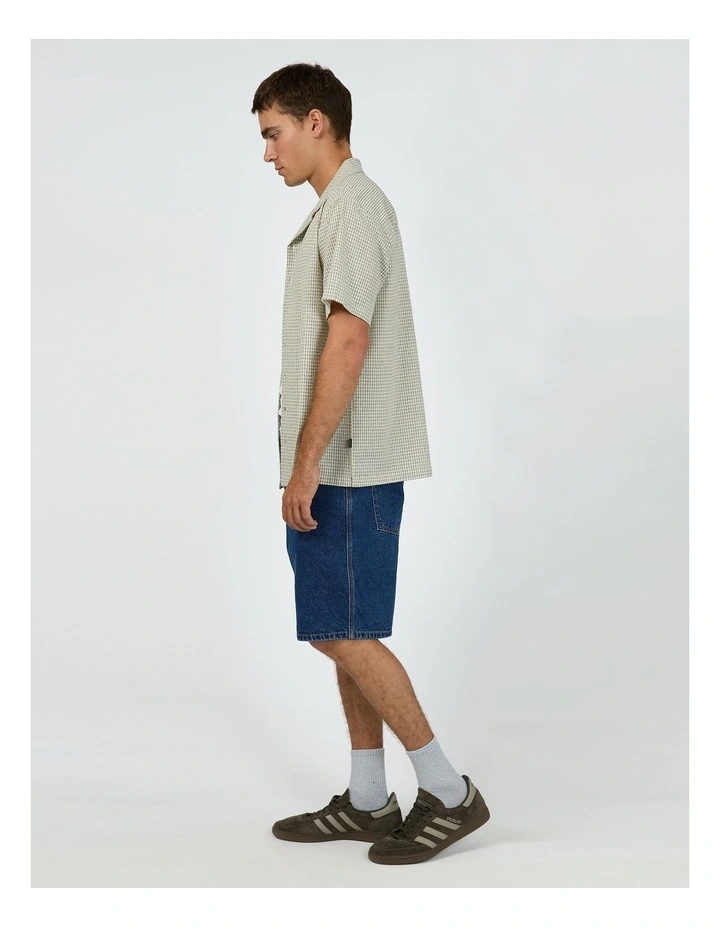 Flinders Short Sleeve Shirt in Green image 6