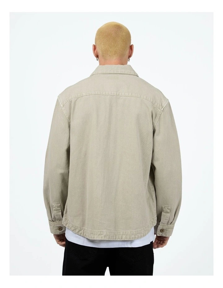 Fade Overshirt in Grey image 2