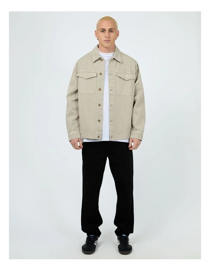 Fade Overshirt in Grey image 3