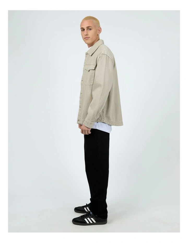 Fade Overshirt in Grey image 5