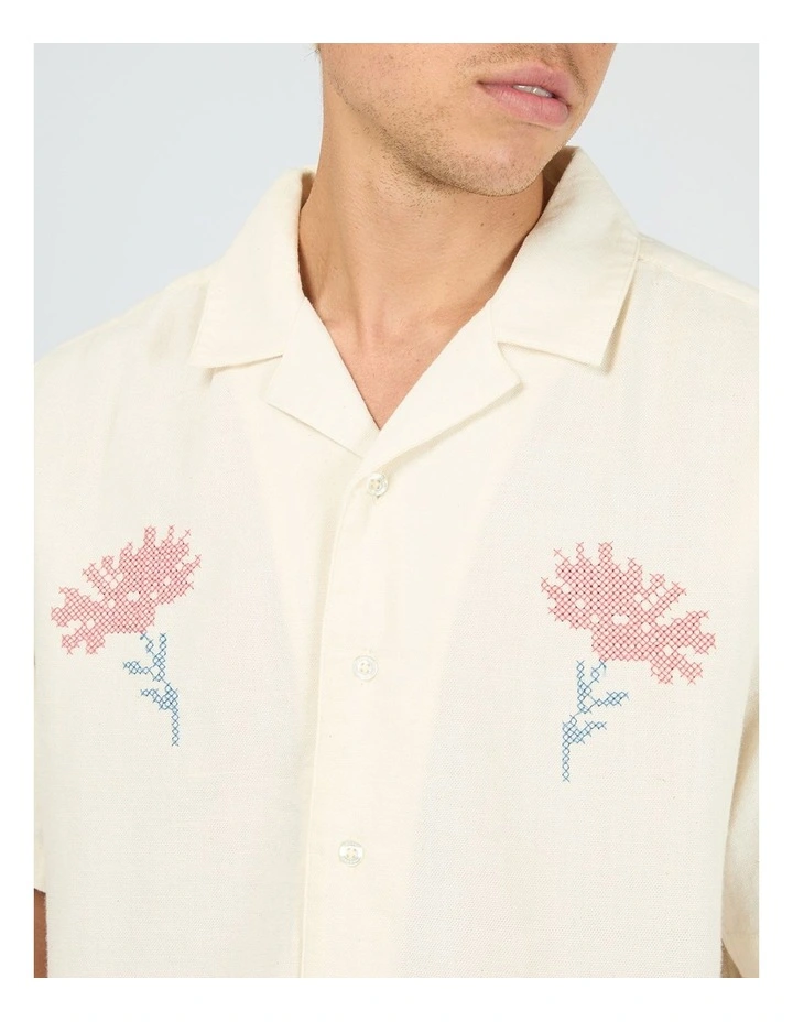 Floral Cross Stitch Shirt image 4