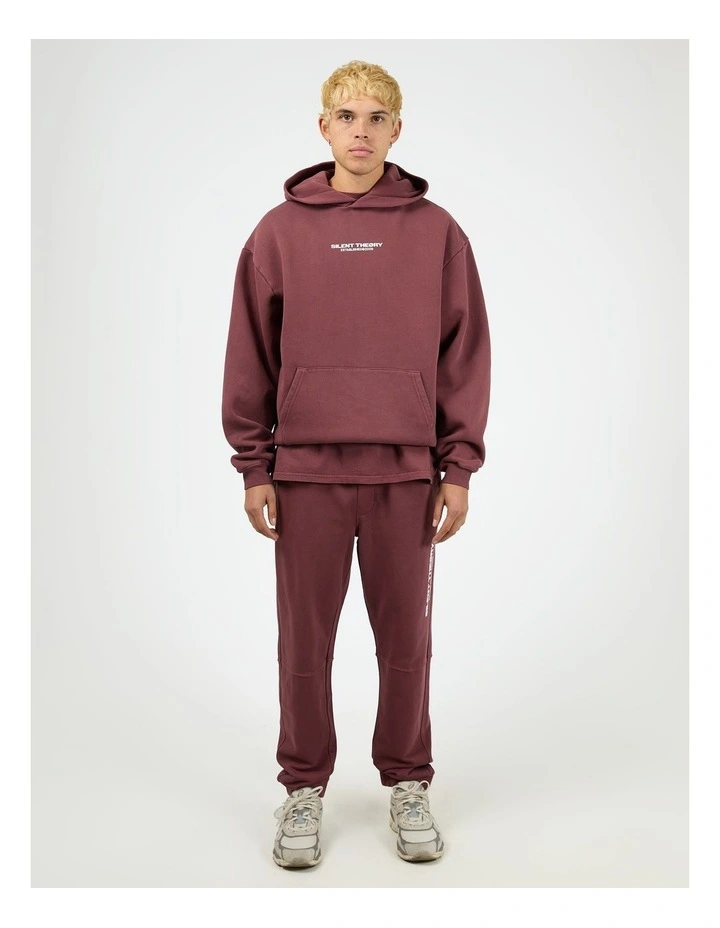 Essential Theory Hoodie in Red image 3