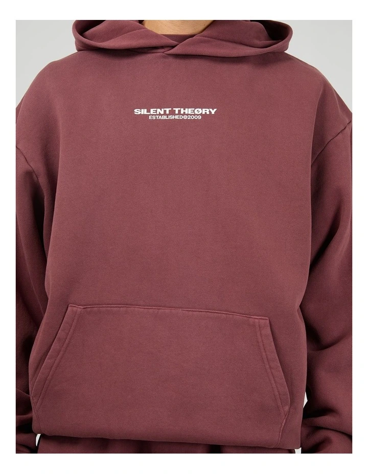 Essential Theory Hoodie in Red image 5