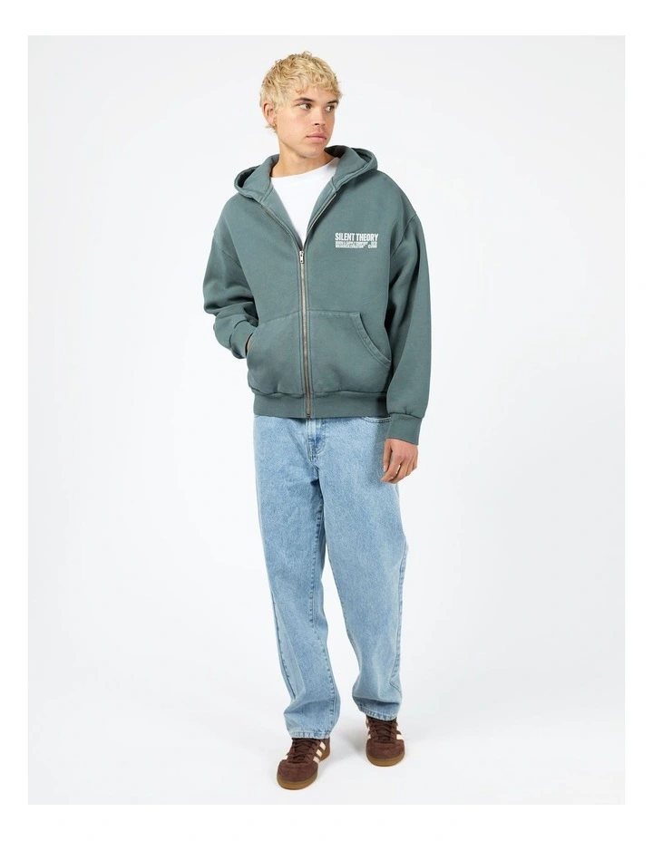 Evolution Zip-Thru Hoodie in Blue image 5