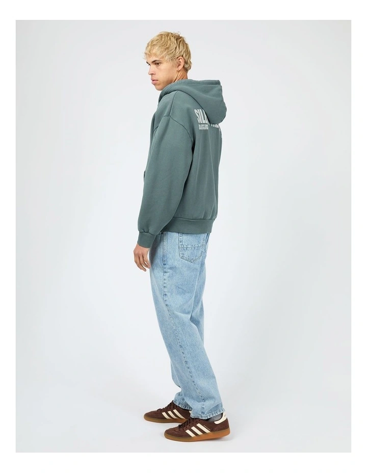 Evolution Zip-Thru Hoodie in Blue image 6