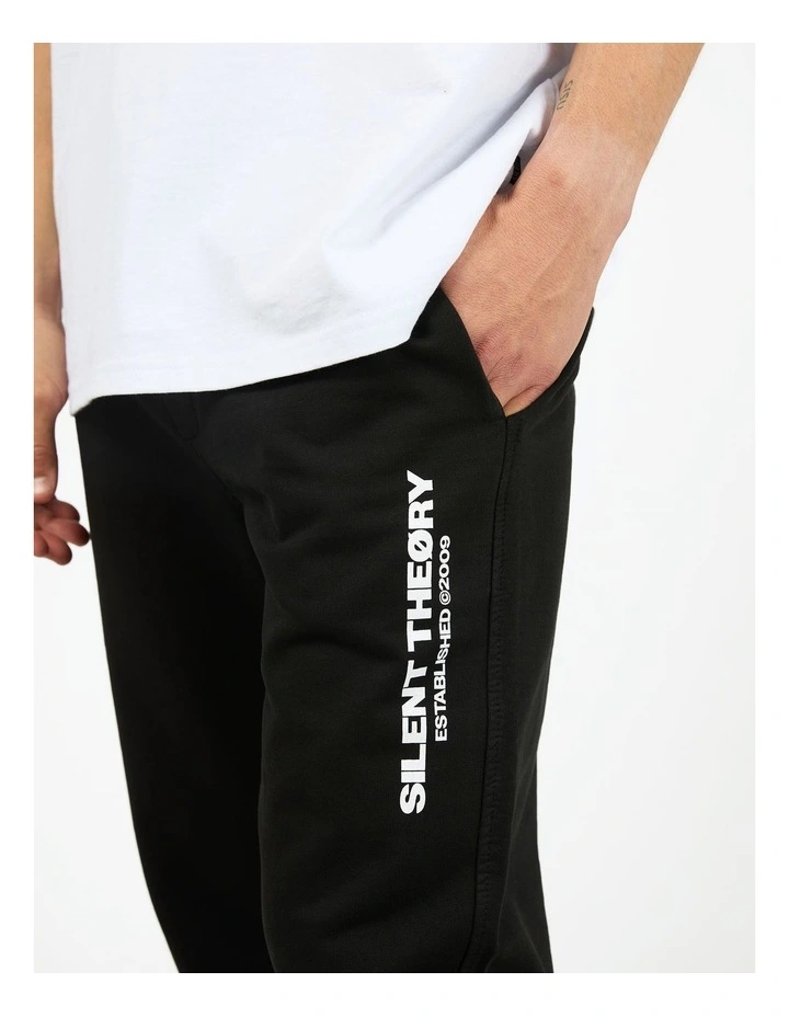 Essential Theory Track Pant V2 in Black image 3