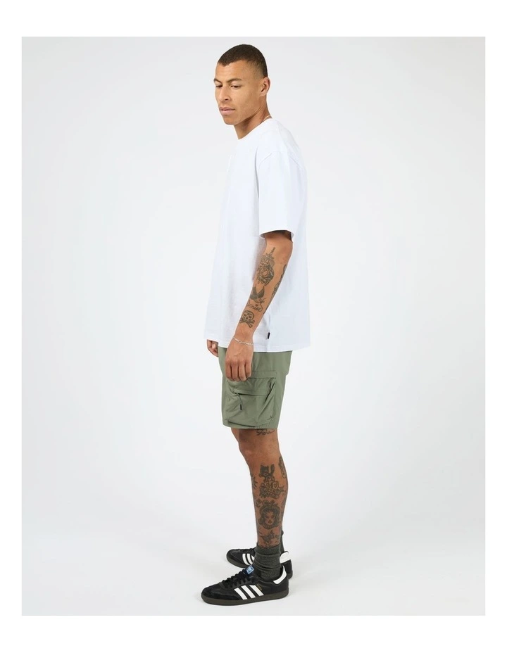 Premo Cargo Shorts in Green image 6