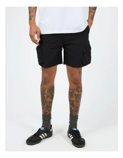 Premo Cargo Short in Black