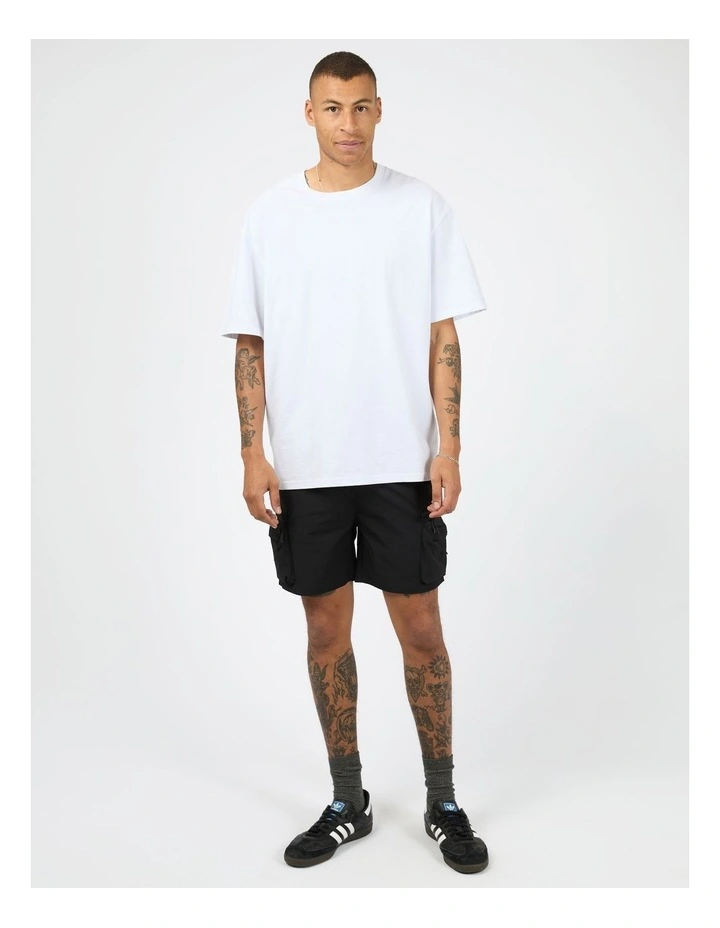 Premo Cargo Short in Black image 5