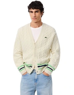 Heritage Cable Stitch Cardigan Lapland/Liamone-Navy Blue
