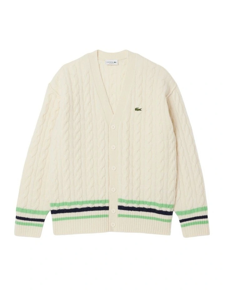 Heritage Cable Stitch Cardigan Lapland/Liamone-Navy Blue image 5