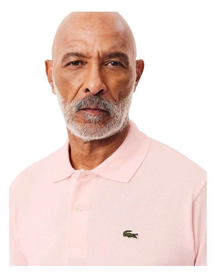 L12 Classic Polo yTshirt in Flamingo image 4