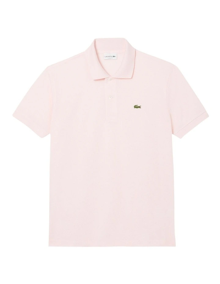 L12 Classic Polo yTshirt in Flamingo image 5