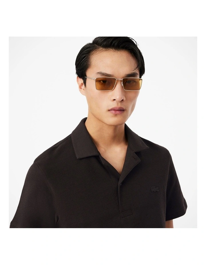 Summer Sets Crepe Jersey Polo Shirt Buffalo image 3