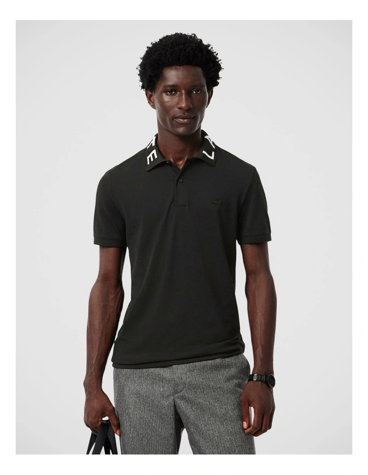 Everyday Tech Slim Polo Black image 1