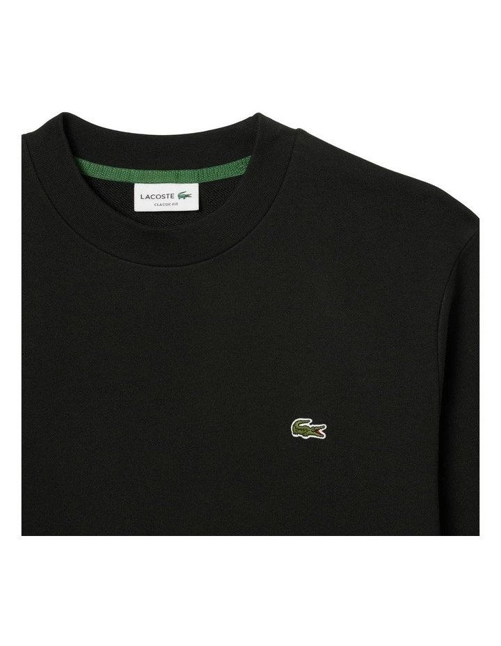 Essentials Crew Neck Sweat in Black image 6
